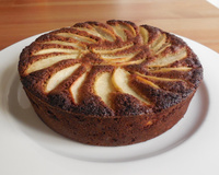 Gâteau poire et sarrasin