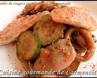 Poêlée de rougets et calamars à la provençale