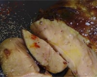 Foie gras caramélisé à la cassonade