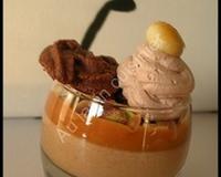 Une verrine sucrée pour les amateurs de gourmandises. Une panna cotta au praliné, avec le fondant du caramel et le croquant des fruits secs, surmonté…