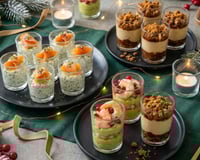 20 idées recettes de verrines de Noël faciles et rapides pour votre apéro dinatoire de fêtes