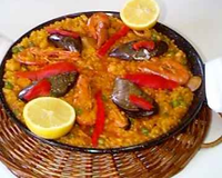 La paella aux fruits de mer