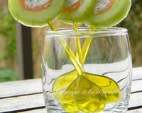 Sucettes de concombre au saumon fumé et Fourme d'Ambert