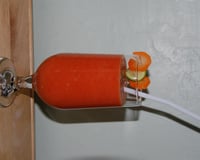 Smoothie de légumes glacé