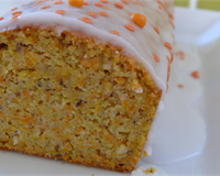 Un gâteau moelleux à souhait, orangé pour les yeux mais bien sucré au palais.