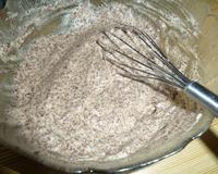 Une mousse au chocolat façon Stracciatella (copeaux de chocolat).