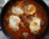 Tajine de Kefta aux œufs