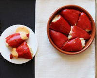 Pimientos del piquillo farcis à la morue