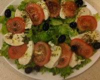 Salade tomate mozzarella
