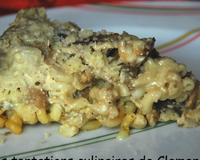 Un gratin de pâtes qui change de l'ordinaire avec la douceur des aubergines, la puissance du bleu et le croquant des noix.