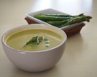Velouté d'asperges vertes