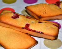 Financiers aux groseilles