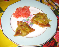 Croustillants courgettes curry et cumin
