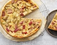 Tarte à la rhubarbe classique