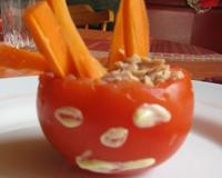 Tomates garnie de thon mayonnaise