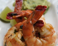 Crevettes sautées à l'ail de Lomagne