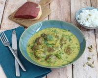 Découvrez le mariage parfait entre le Magret de Canard et le lait de coco, grâce à ce curry super parfumé !