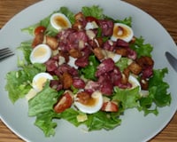 Salade de gésiers de volaille