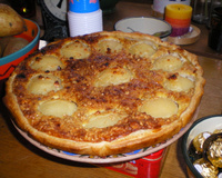 Tarte poires müesli