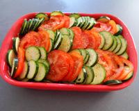 Courgettes et tomates, le mariage du siècle !