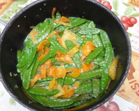 Pois gourmands sautés