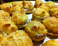 Petits choux salés