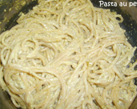 Pasta au pesto d'épinards