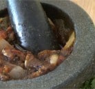 Sauce tomate au mortier