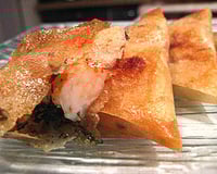 Samoussas aux crevettes... à ma façon