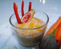 Voici une sauce étonnante qui surprendra vos amis à l'apéritif. A servir avec des crudités à tremper.