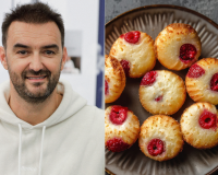 Pour se régaler au goûter, Cyril Lignac livre sa recette de financiers aux framboises comme dans sa pâtisserie