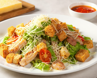 La vraie recette de la salade César avec son poulet