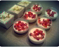 Panacotta infusée au thé au jasmin et à la vanille