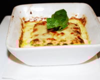 Lasagnes aux légumes et fromage à raclette RichesMonts