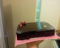 Gâteau à la ganache