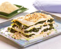 Lasagnes de poulet aux épinards et ricotta
