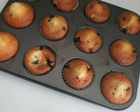 Muffins aux myrtilles comme à New York