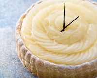 Charlotte caramel aux poires