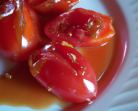 Tomates caramélisées