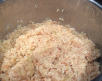 Risotto aux champignons maison