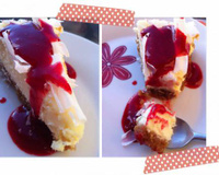 Cheesecake au chocolat blanc traditionnel