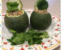 Courgettes farcies au quinoa