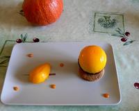 Cette recette remporte le 8ème prix du concours La citrouille, c'est pas sorcier.
Potiron en version sucrée sous différents choc thermique…