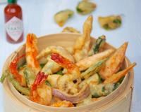 Originalité et peps pour ces petits beignets japonais tout légers.Une recette proposée par Agnès du blog 'Bikini et Gourmandises'.