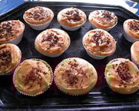 Muffins au beurre de cacahuètes