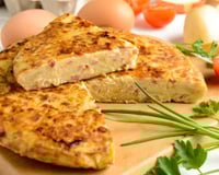 Tortillas jambon fromage