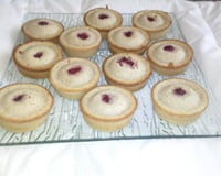 Financiers framboises et noisettes