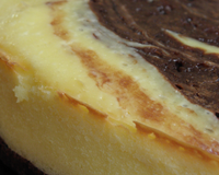 Voila comment alliez le plaisir du chocolat et un cheesecake!