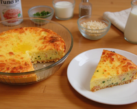 Quiche sans pâte au thon et fines herbes