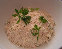 Rillettes au thon et céleri rave